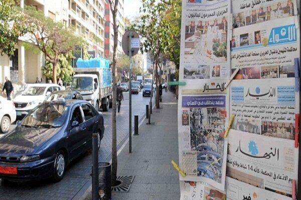 بررسی محورهای خبری و تحلیلی رسانه های لبنان