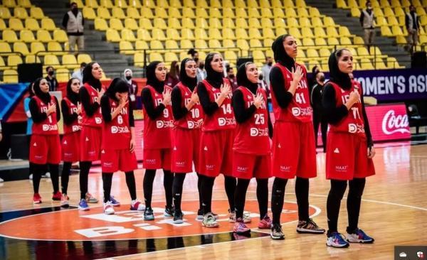 تعیین شدن ترکیب 12 نفره بسکتبال زنان در کاپ آسیا