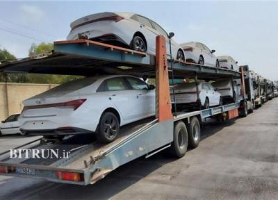 واردات خودرو از بندر شهید باهنر روی دور تند ، یکهزار و 31 دستگاه النترا وارد شد